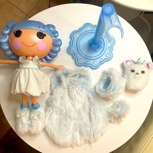 Lalaloopsy ivory ice crystals Christmas edition doll